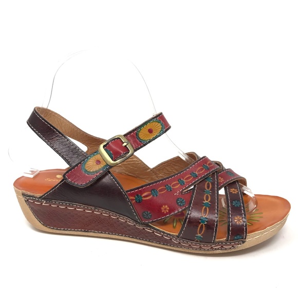 Spring Step Shoes - SOLD🎉Spring Step Union Wedge Sandals Size 8.5
